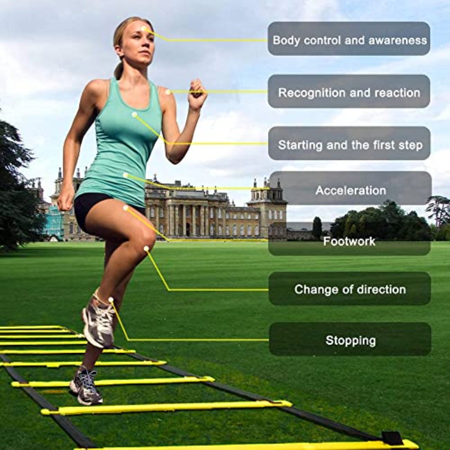 Adjustable Speed Training Hurd – Agility Ladder Speed recenzja i cena