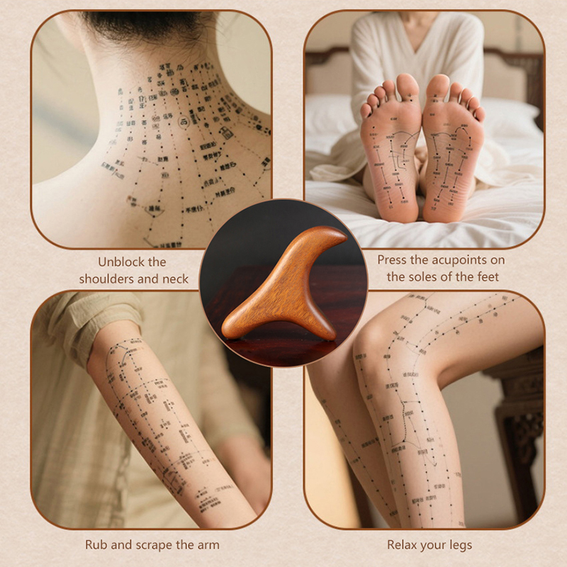 1 PCS Neck Foot Sandalwood Tri – Home Gym Tools recenzja i cena