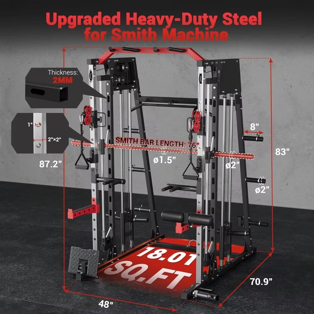 Smith Machine Home Gym 2200LB  – Home Gym Nala recenzja i cena