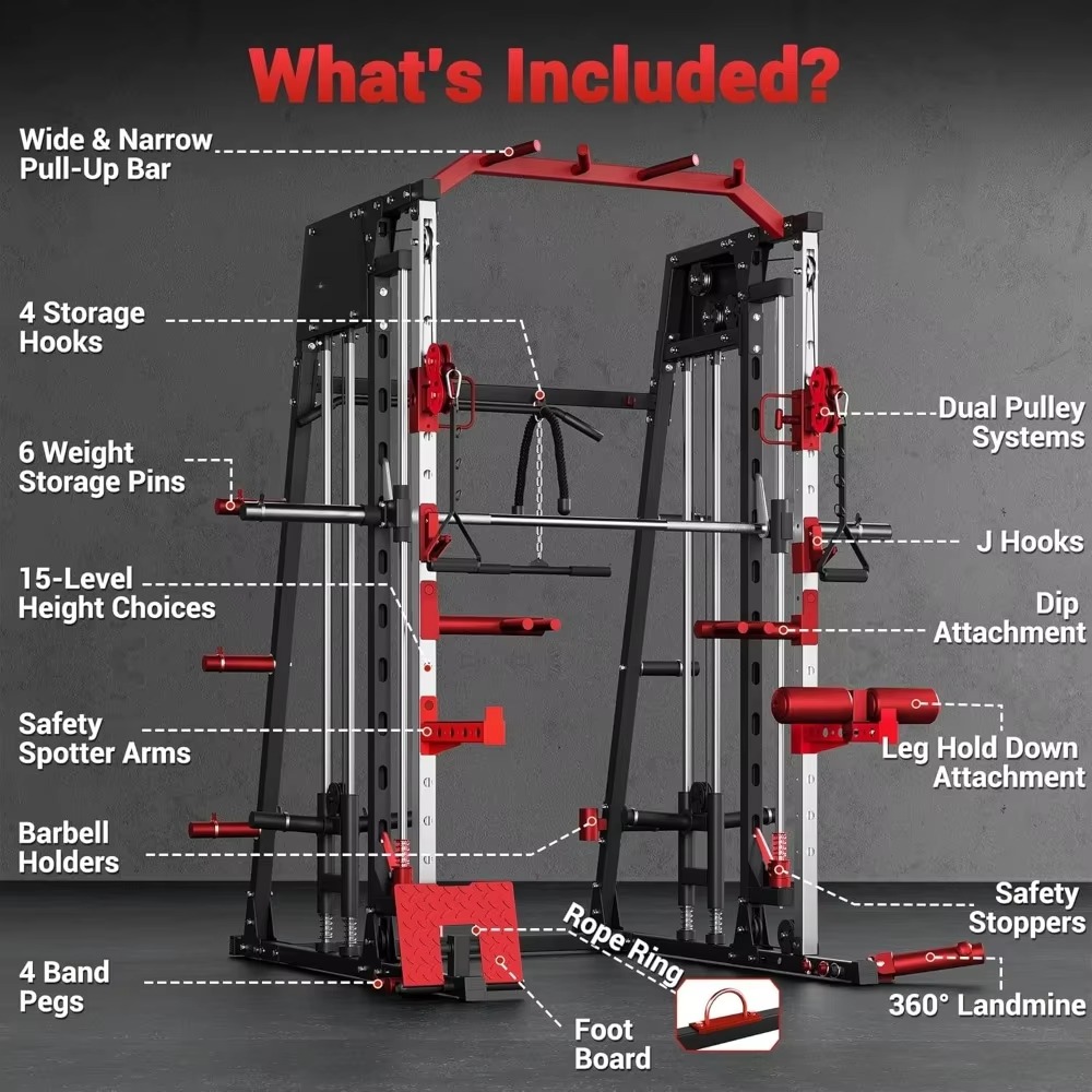 Smith Machine Home Gym 2200LB  – Home Gym Nala recenzja i cena