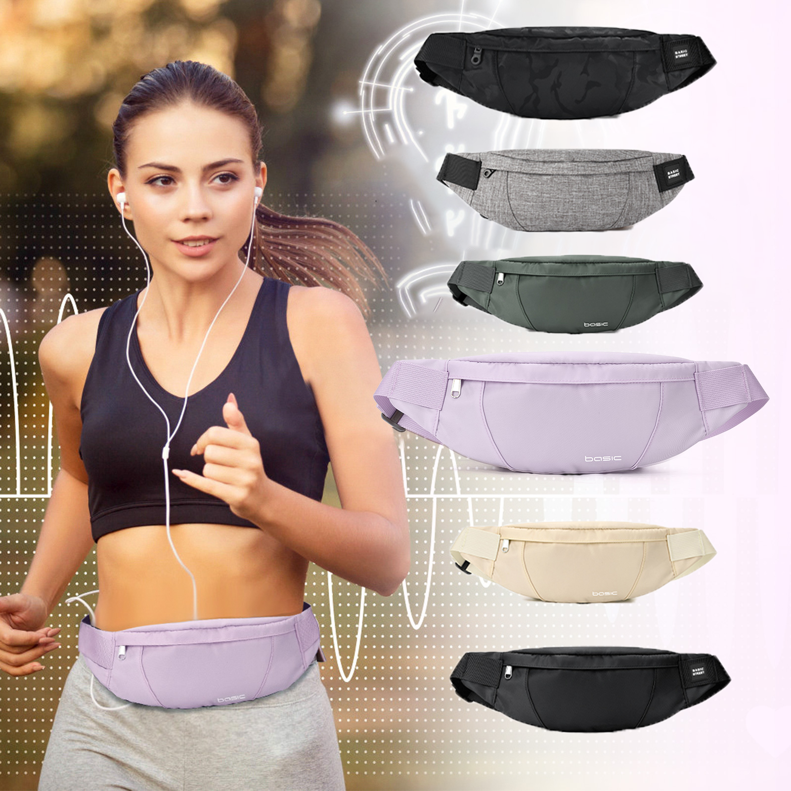 Fashion Running Waist Bag Wate – Weight Belt Lifting recenzja i cena