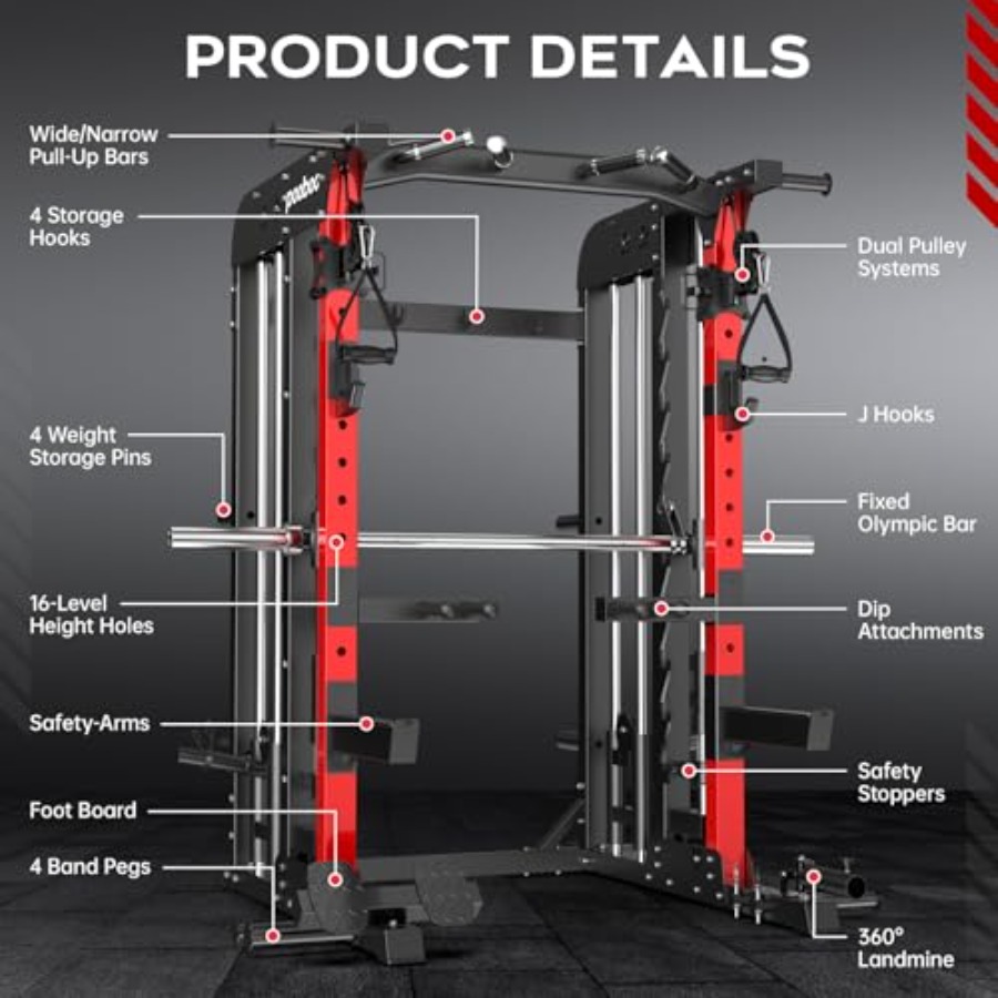 Home Gym Power Cage 2000LB Squ – Home Gym Lat Pulldown recenzja i cena