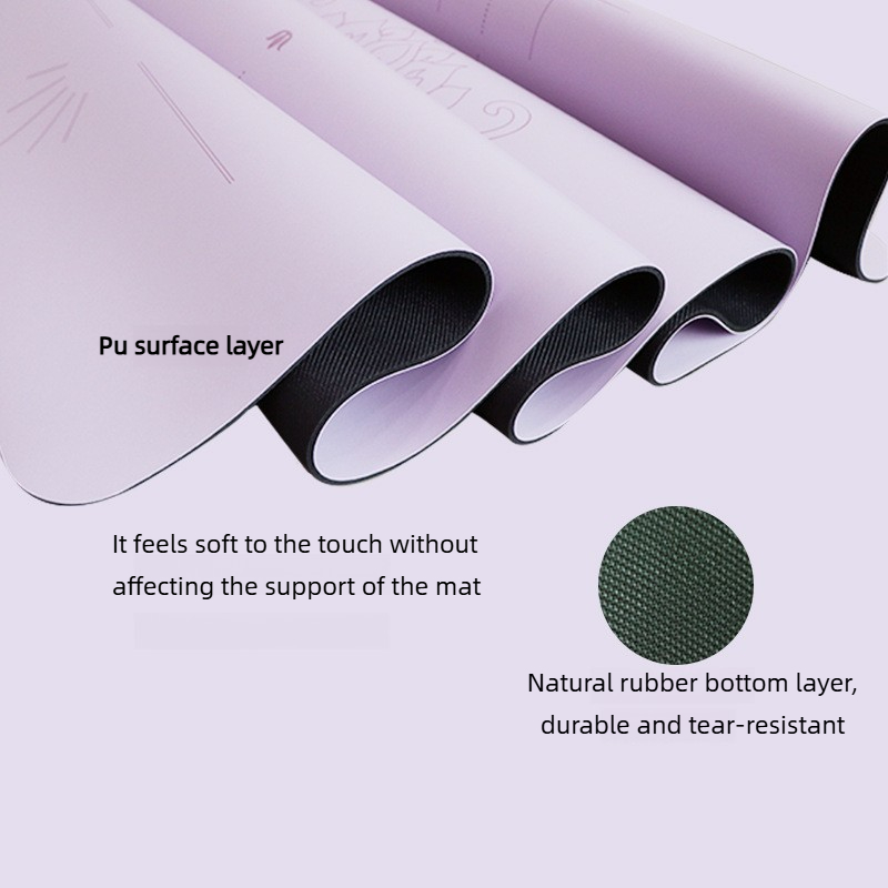 Lezyan PU Natural Rubber Yoga  – Gymnastics Mat Thick recenzja i cena