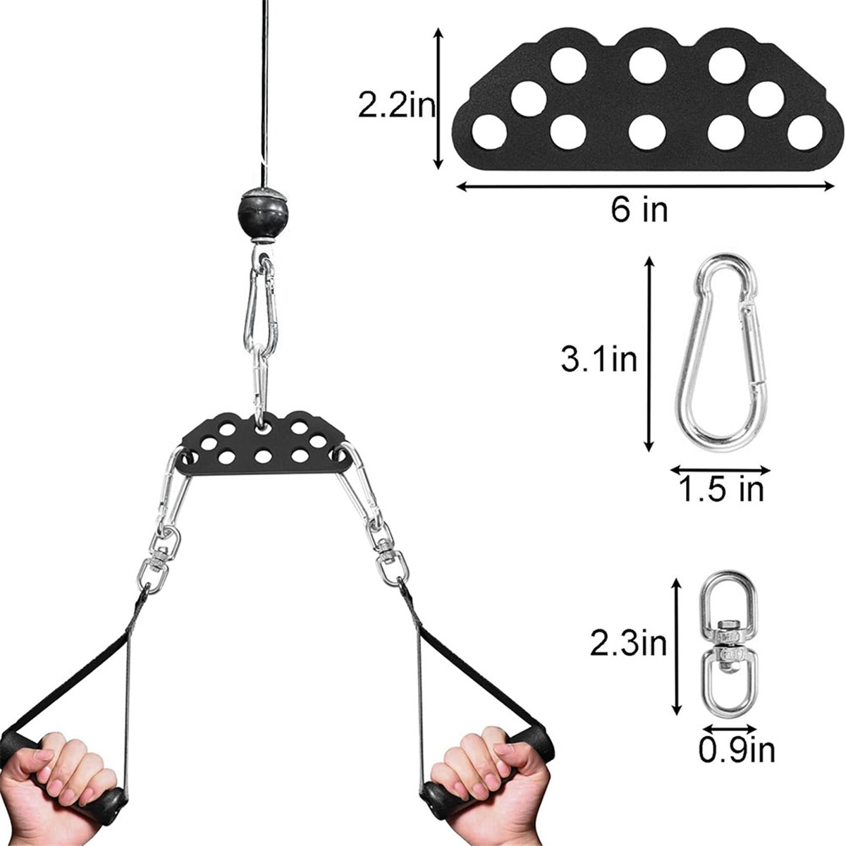 AT59 LAT Pulldown Attachments, – Home Gym Lat Pulldown recenzja i cena