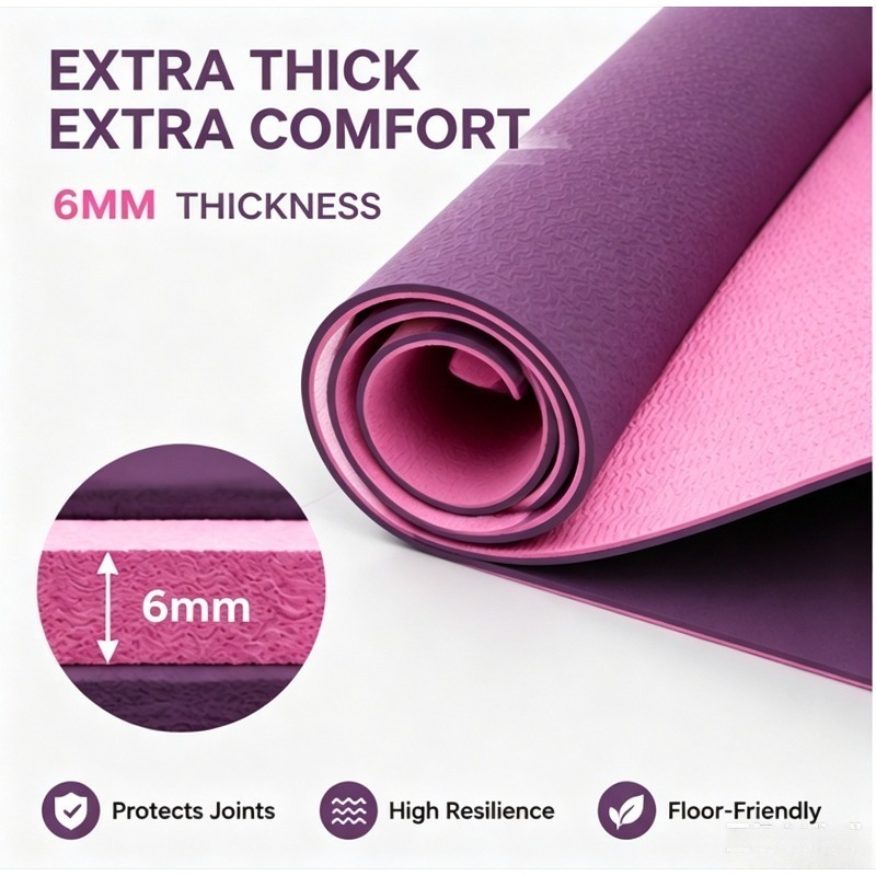 Yoga Mats Anti-slip Sport Fitn – Gymnastics Mat Thick recenzja i cena