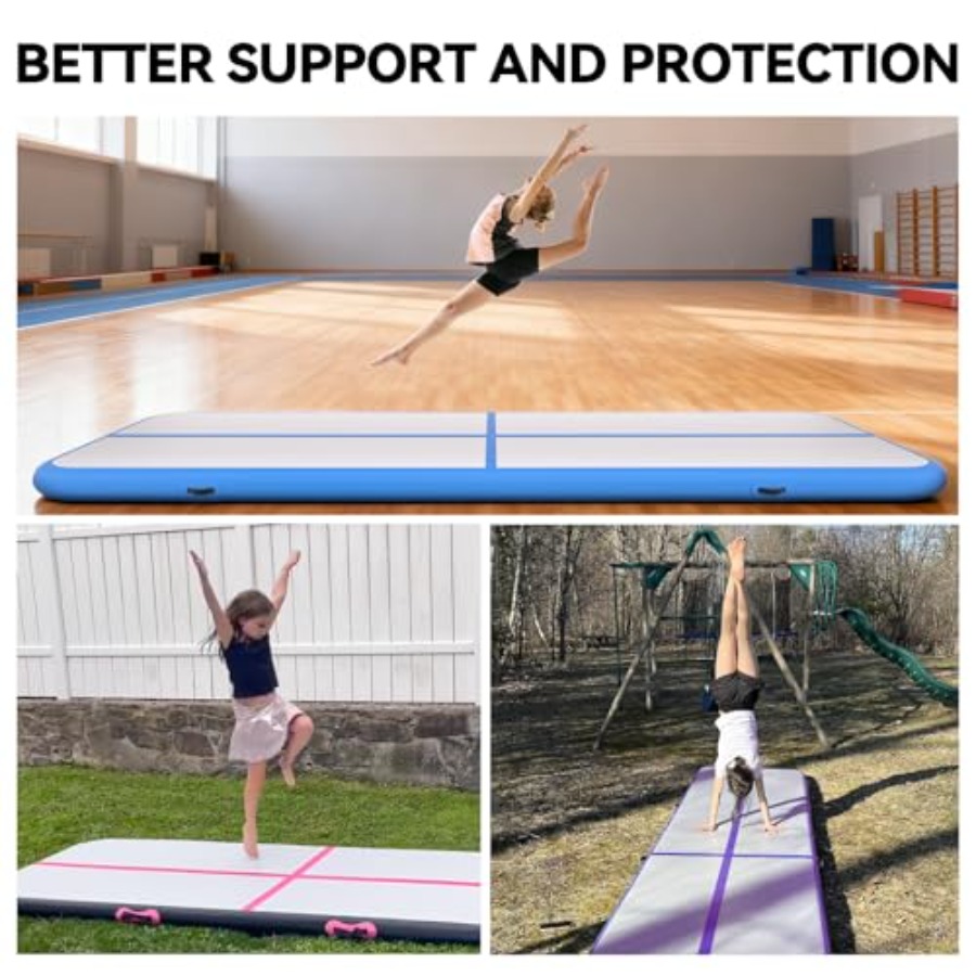 Home use inflatable air gymnas – Gymnastics Mat Thick recenzja i cena