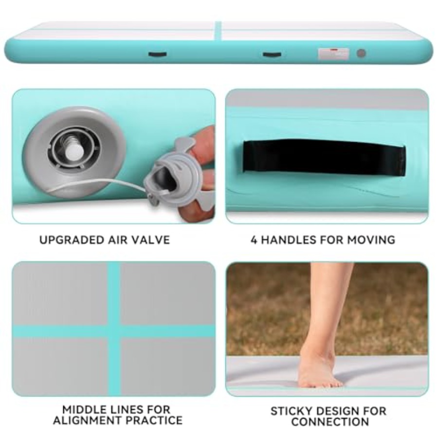 Home use inflatable air gymnas – Gymnastics Mat Thick recenzja i cena